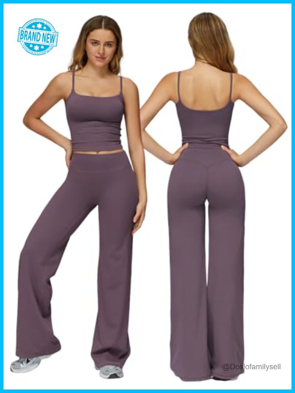 Women's Two Piece Workout Set Yoga Pilates Activewear
